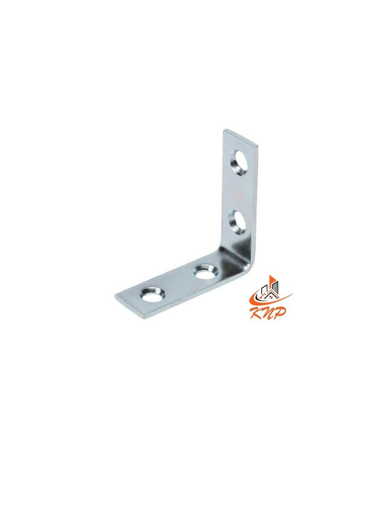 KNP GI Zinc Plated L Corner Brace 100x100x20 - Pack Of 10  - Image 2