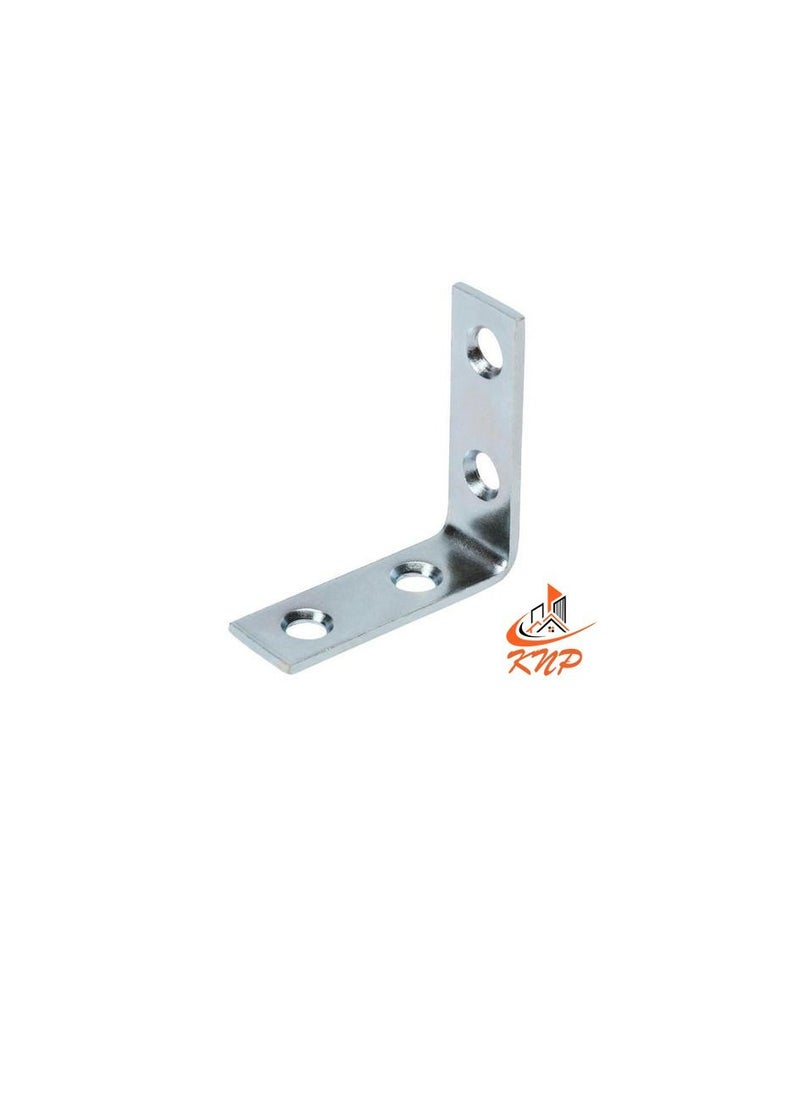 KNP GI Zinc Plated L Corner Brace 100x100x20 - Pack Of 10  - Image 3