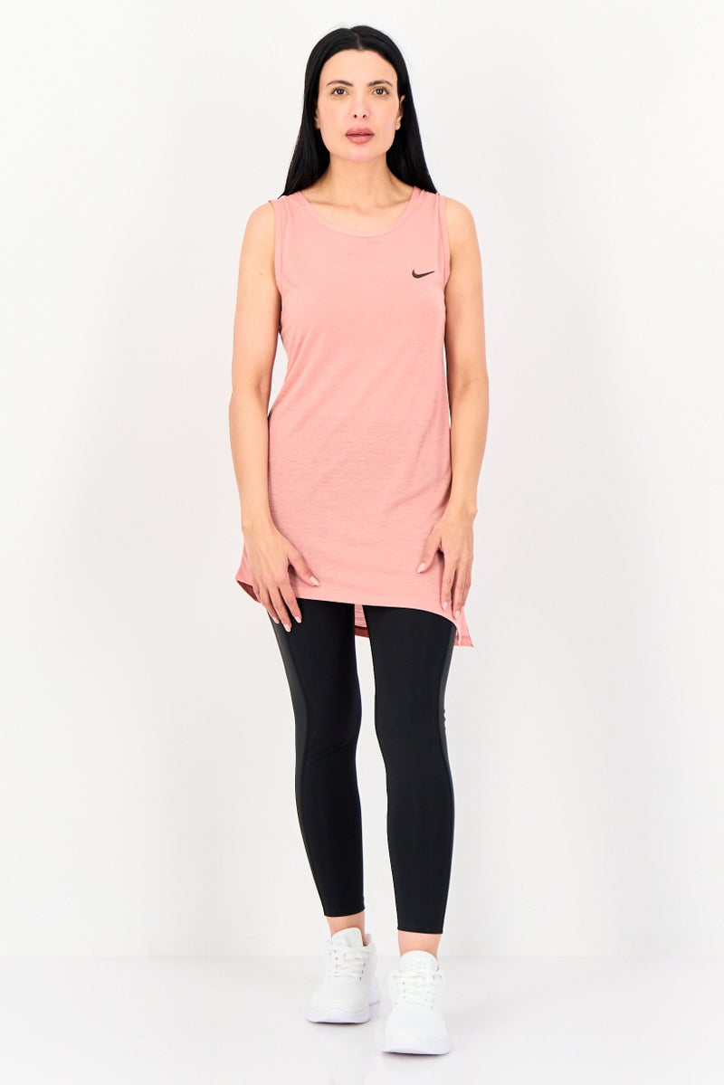 Nike Women Sportswear Fit Sleeveless Training Tank Top, Old Rose - Image 4