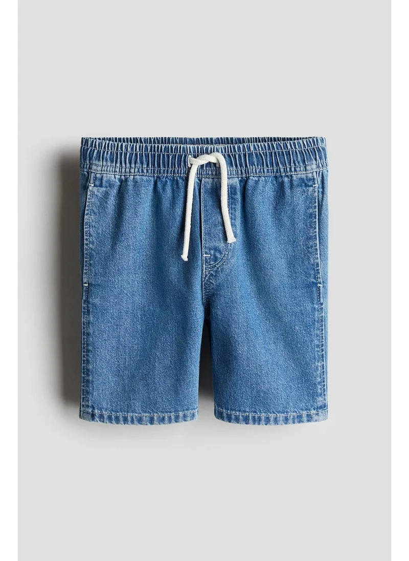 H&M Cotton denim shorts