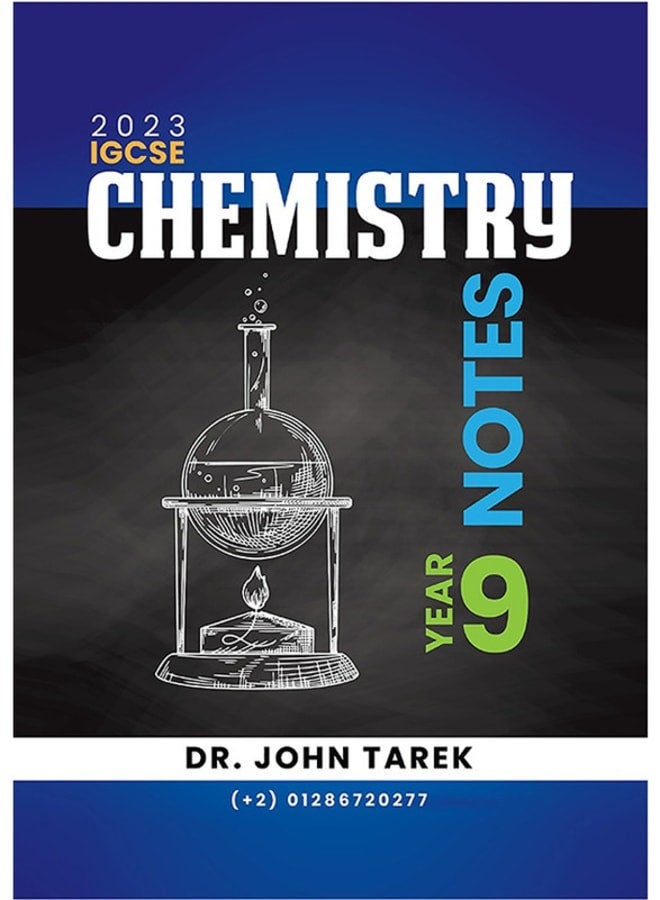 Pre-IG Chemistry Notes Dr. John Tarek 2024