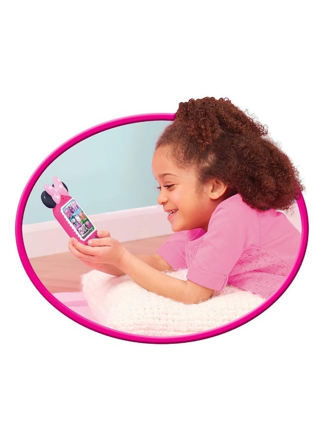 Minnie Cell Phone With Lights And Realistic Sounds For Kids Features Minnie Mouse Phrases  - Image 2