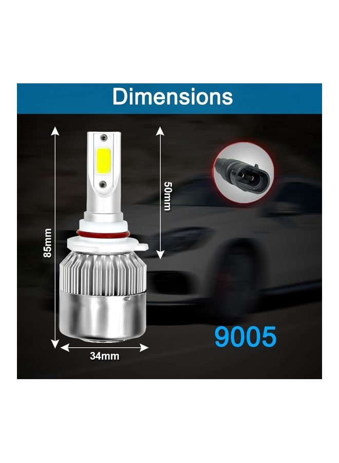 NIBEMINENT 1-Piece Car LED Headlight Bulb(9005) - Image 4