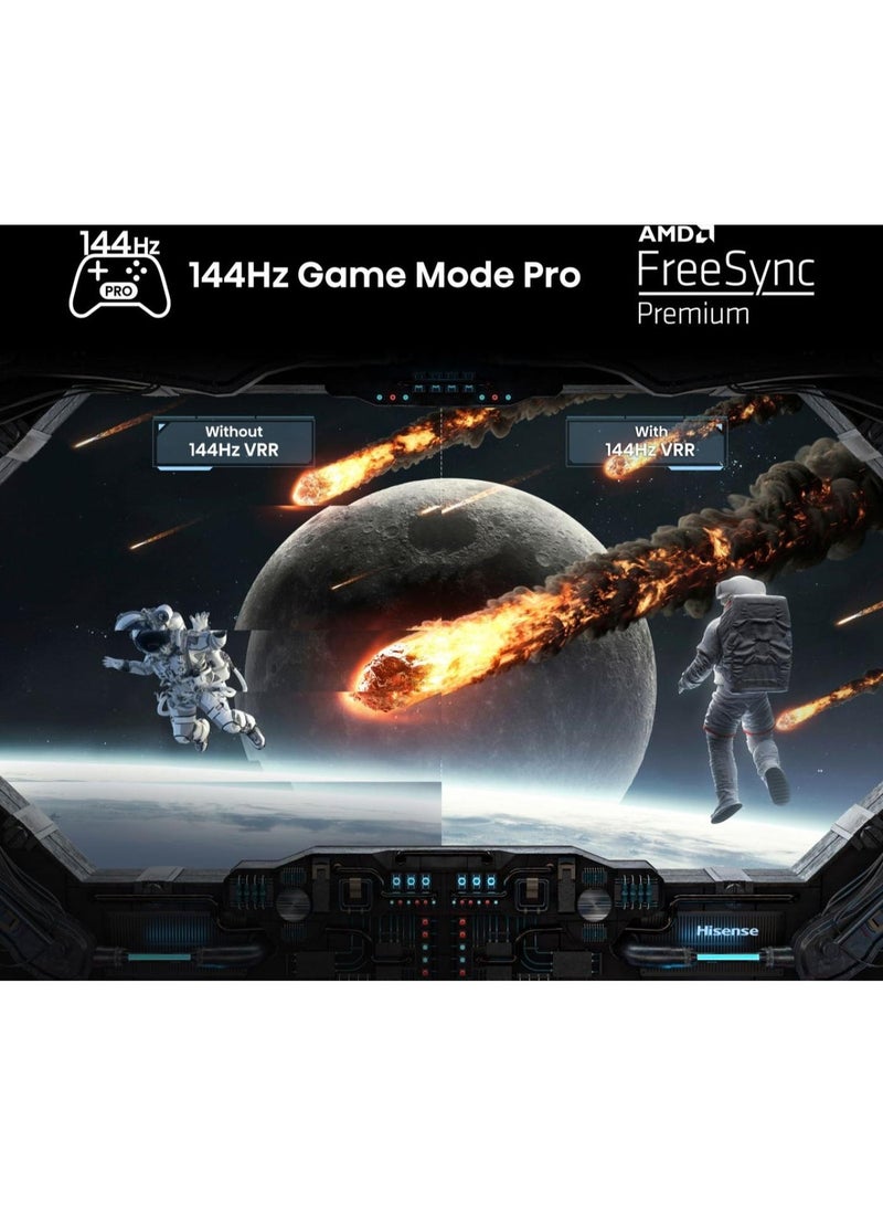 Hisense 85 Inch Smart TV, QLED, 4K Ultra HD, Dolby Atmos, VIDAA Smart OS, 144HZ, Game Mode, AI Picture 85Q72Q Black - Image 3