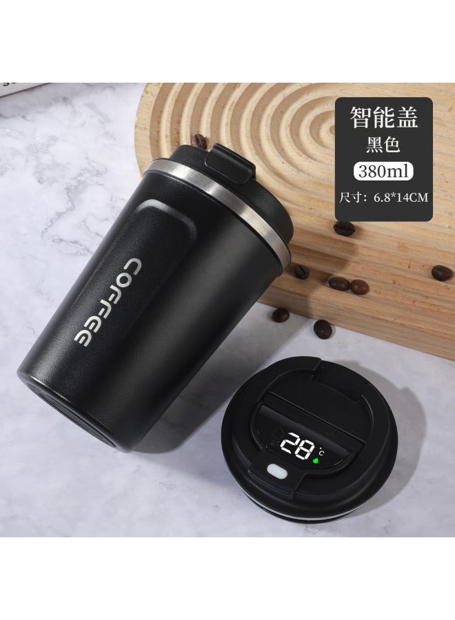 Korean-style Insulated Coffee Cup Double-layer Stainless Steel Lettering Gift Cup For Boys And Girls Portable Car Cup