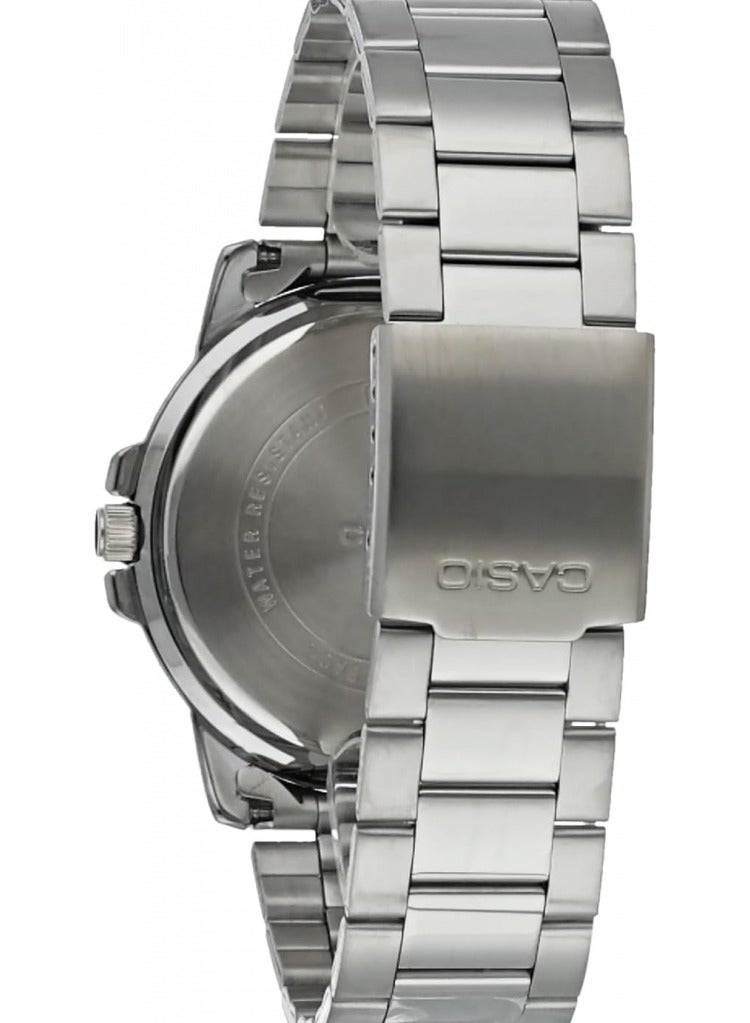 CASIO Casio MTP-VD300D-7EUDF Men's, Silver Dial, Silver Band - Image 2