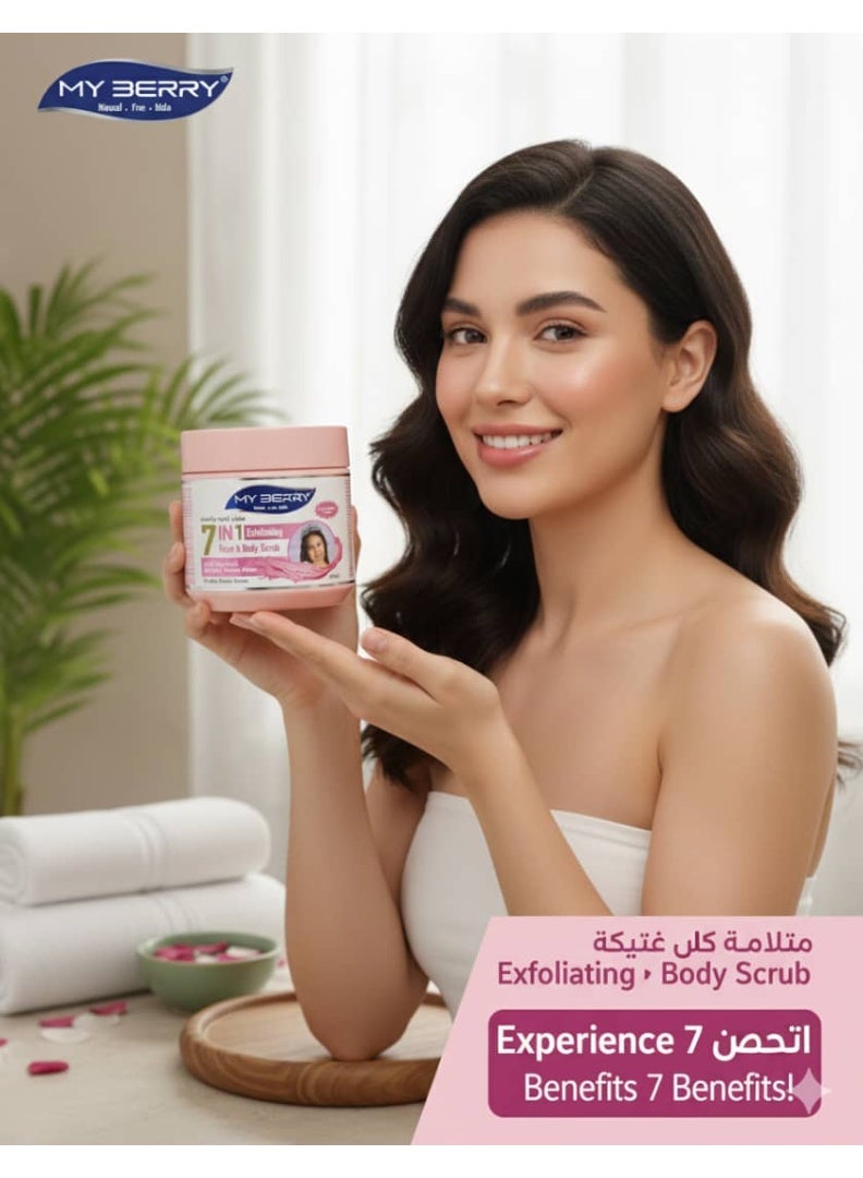 My Berry Baby Powder Face and Body Scrub, 550g - Image 2