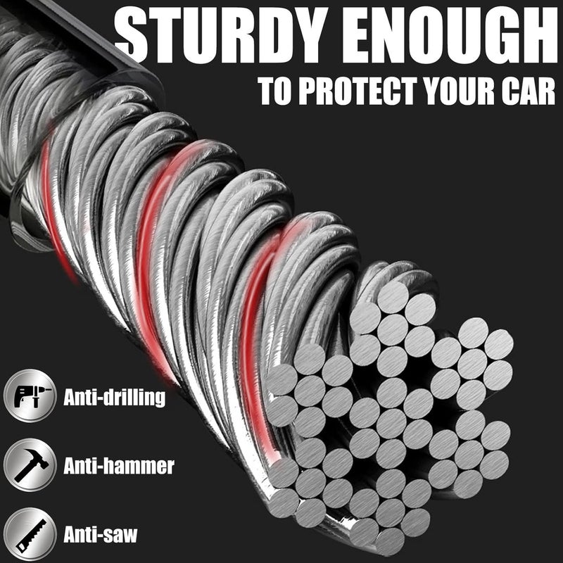 Turnart Steering Wheel Lock - Anti-Theft Device for Cars - Image 2