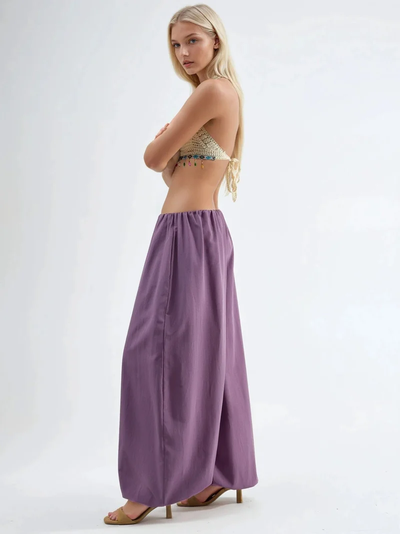بوسيم BUSEM Elastic Waist Balloon Pants