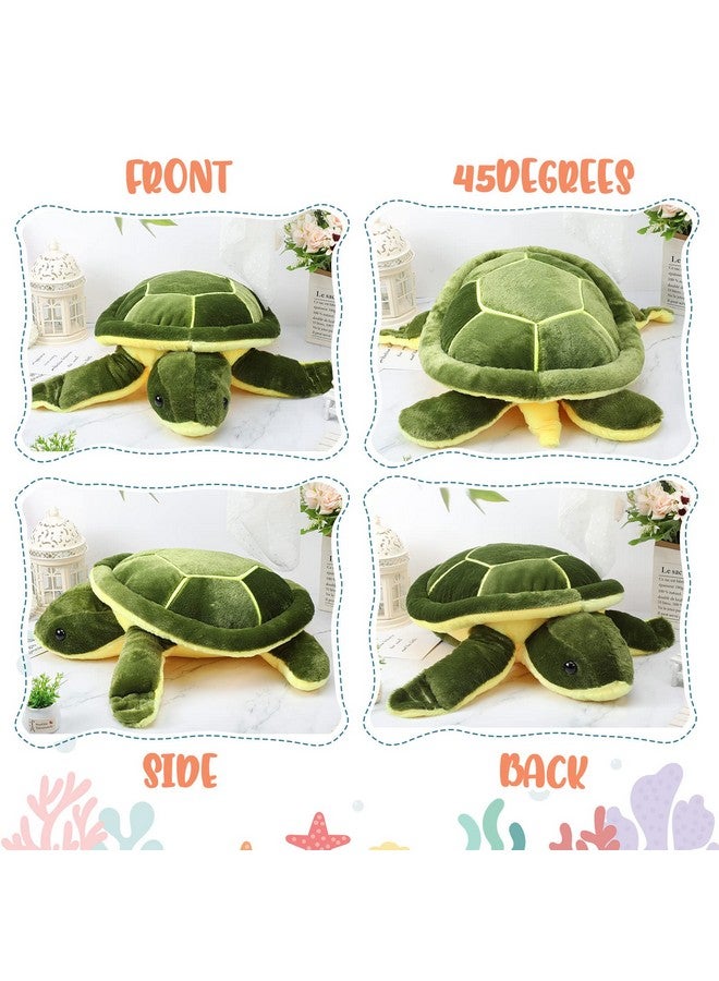 Civaner Soft Plush Sea Turtle Stuffed Animals Plush Pillow Toys Giant Stuffed Turtle Tortoise Plush Toys Doll Birthday Graduation Nurse'S Teacher'S Day'S Gifts For Girls Boys Girlfriend(30 Inches) - Image 5