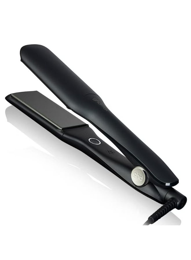 ghd Max Wide Plate Hair Straightener - Black - Image 1