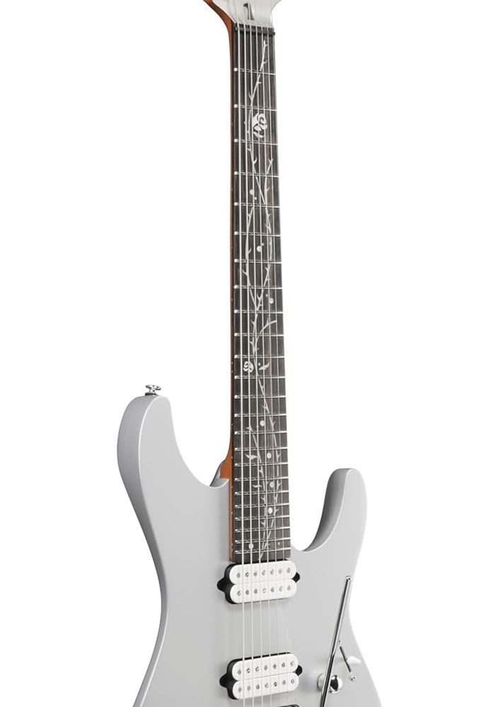 ايبانيز غيتار كهربائي من نوع إيبانيز TOD70 تيم هينسون سيجنتشر ذو 7 أوتار - فضي كلاسيكي - Image 3