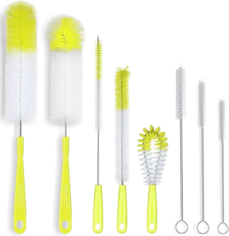 ALINK Bottle Cleaning Brush Set - Light Green - Image 1