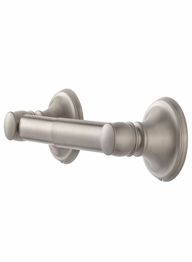 Pfister Northcott Toilet Paper Holder, Bathroom Tissue Holder, Wall-Mounted, Screw-In, Brushed Nickel Finish, BPHMG1K - Image 1