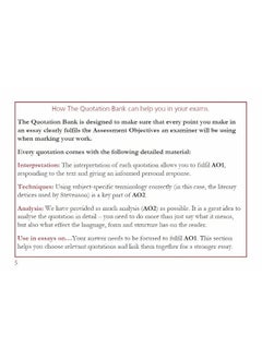 The Quotation Bank: Dr Jekyll and Mr Hyde GCSE Revision and Study Guide for English Literature 9-1  - Image 5