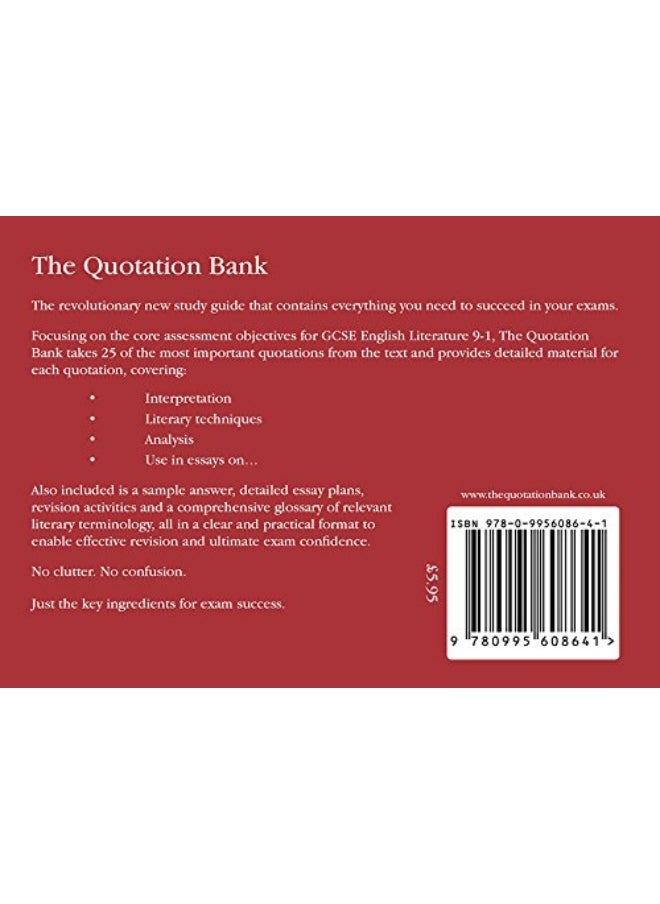 null - The Quotation Bank: Dr Jekyll and Mr Hyde GCSE Revision and Study Guide for English Literature 9-1 - Image 1