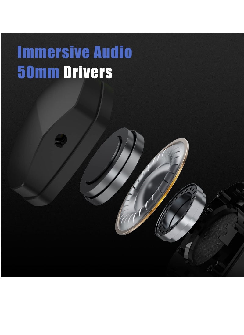 NUBWO - G06 Wireless Gaming Headset with Microphone Bluetooth Headsets - Image 1
