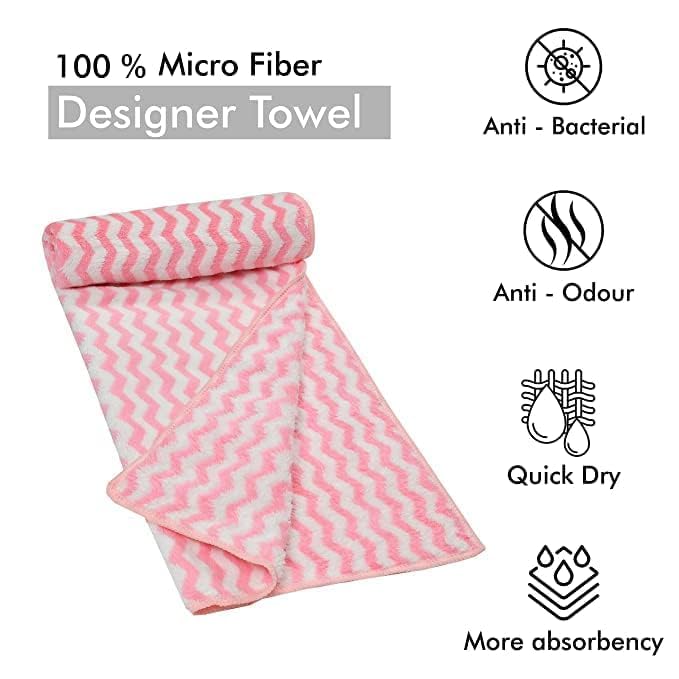 AYUS Microfiber Bath Towel | Lightweight & Quick Drying | Ultra Absorbent Towel | 140 x 70 cm - 500 GSM (2) - Image 5
