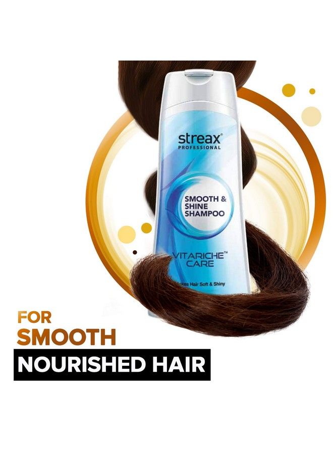 Streax شامبو فيتارشي كير الاحترافي لتنعيم الشعر ولمعانه للرجال والنساء؛ غني ببروتينات بيوفيتاوكس والحرير؛ للشعر العادي والجاف والمجعد؛ يجعل الشعر ناعمًا ولامعًا؛ 300 مل - Image 3