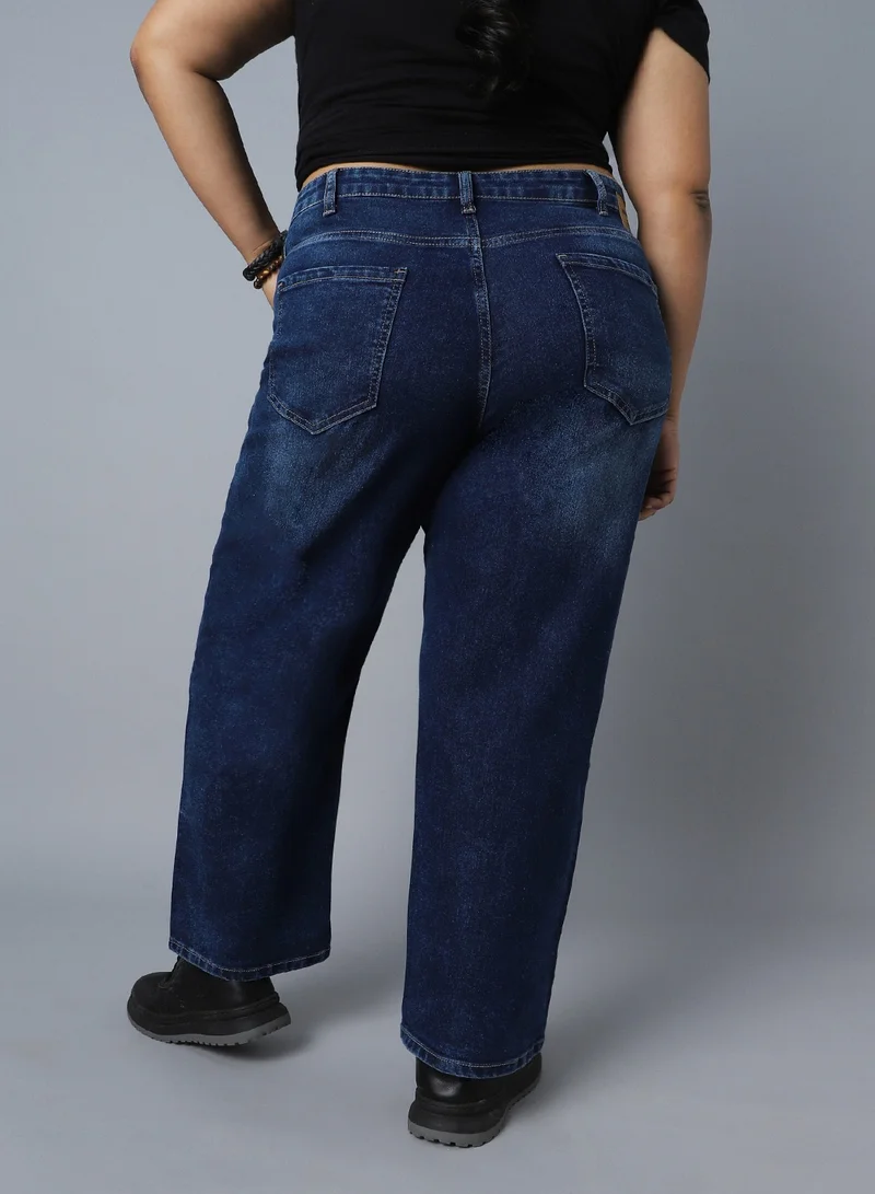 HIGH STAR Women Indigo Jeans