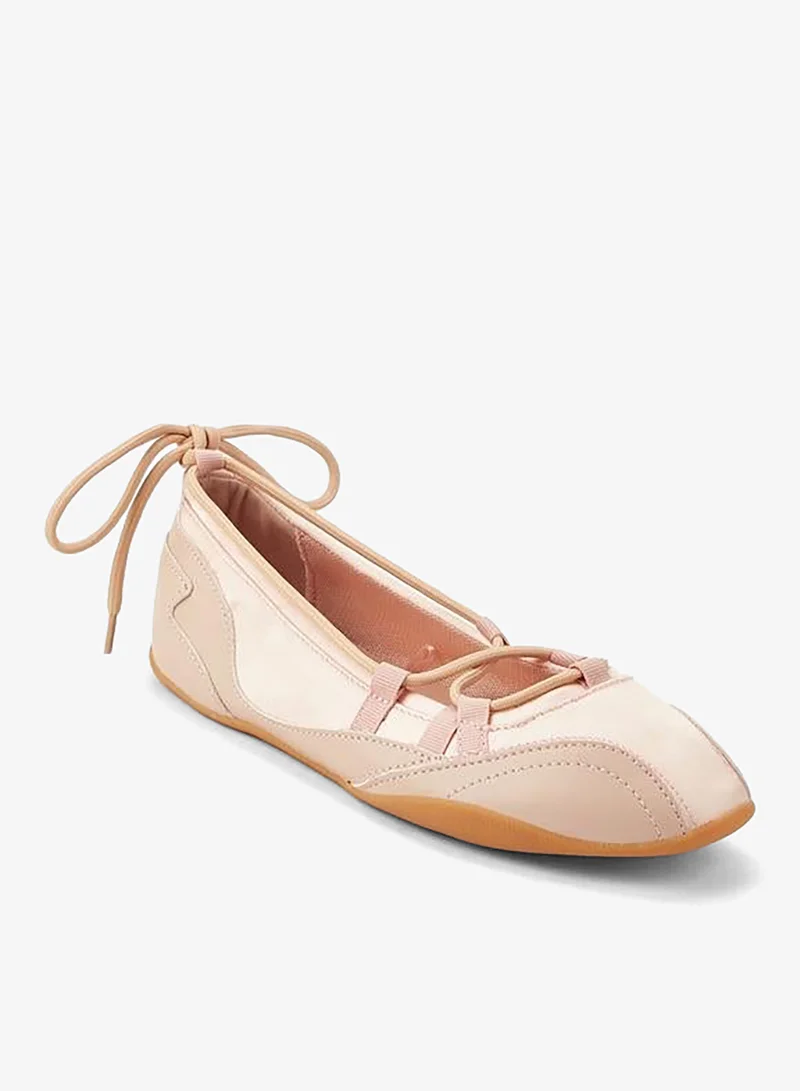 Celeste Women Lace-Up Ballerina Shoes