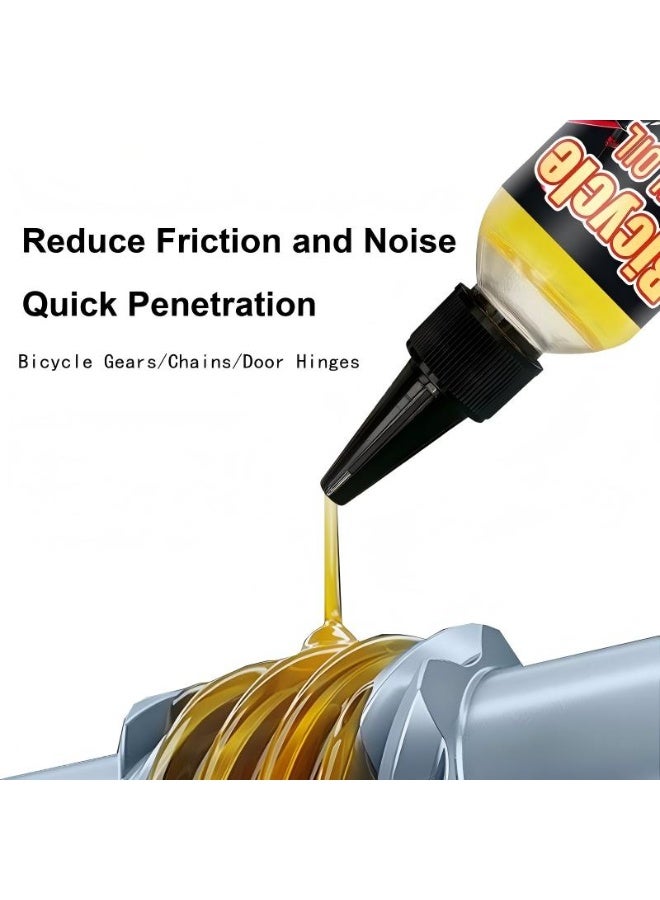 ويليام وير سلسلة دراجة زيت دراجة تحمل سلسلة مركز زيوت إصلاح التشحيم منع الصدأ يعمل أيضا للأدوات الميكانيكية آلة الخياطة اكسسوارات السيارات الأجهزة المنزلية ((100ML) - Image 4