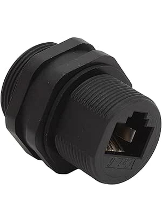 IP68 Waterproof RJ45 Coupler CAT6 Female to Female Ethernet Cable Extender - Image 1