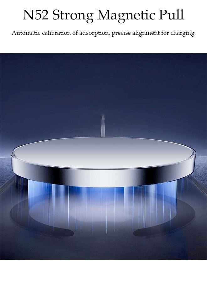 DUNISO Magnetic Phone Case for iPhone 17 Pro Translucent Anti-Slip and Drop-Proof Rugged Waterproof Case Compatible with MagSafe， Raised Rdges Protect Camera & Screen Ultra Thin Frosted Finish Phone Case for iPhone 17 Pro - Image 5