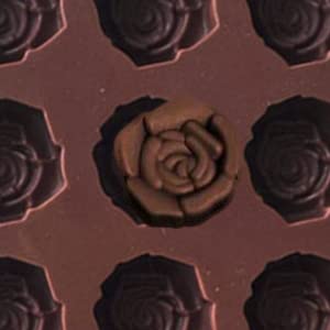 BAMUTU 2PCS Rose Flower Chocolate Molds 15 Cavity Silicone Candy Molds Non-Stick Sweet Valentines Day Molds Gummy Ice Jelly Molds for Wax Melt Resin Casting Candles Soap - Image 5