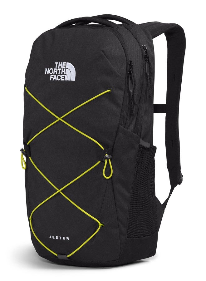The North Face Jester, One Size, TNF Black Light Heather/Sulphur Spring Green - Image 2