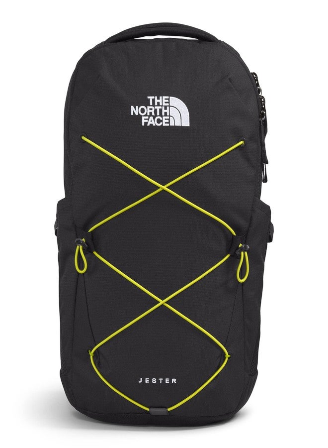 The North Face Jester, One Size, TNF Black Light Heather/Sulphur Spring Green - Image 1