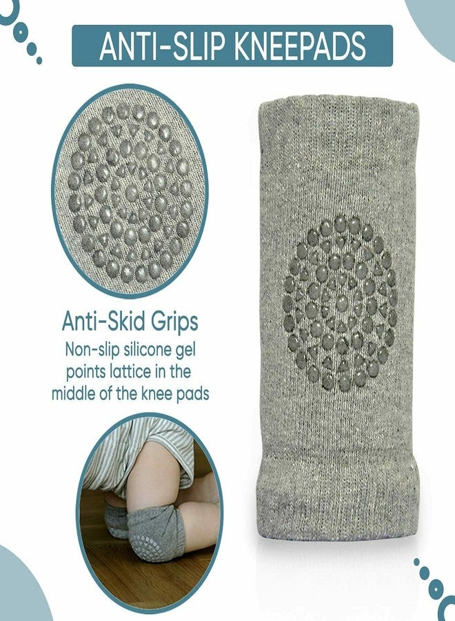 ASTOUND Baby Knee Pads Crawling Anti-Slip Leg Pad Unisex Soft Cotton Breathable Crawling Safety Protector Assorted Baby Knee Pads - Image 4