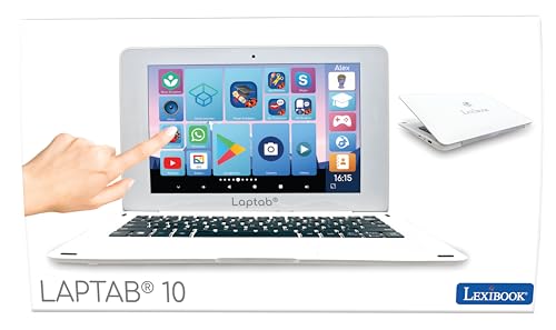 LEXiBOOK LAPTAB 10, Laptop with Touch Screen, Designed for The Whole Family, Educational and Fun Content, Powered by Android™, Parental Control, Ultra Thin and Light, LT10EN - Image 5