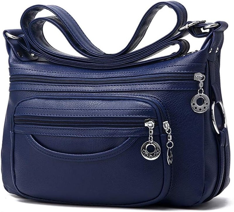 MINTEGRA Store Women Crossbody Bag Leather Handbag Pocketbook Lightweight Shoulder Purse | Leather, Pocketbook, Lightweight, Shoulder, Pocketbook, Lightweight - Image 1