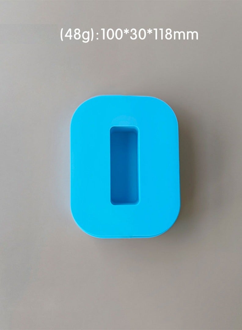 Multipurpose O-Shaped Medium Silicone Mold for Resin Chocolate Wax Soap High-Temperature Resistant - Image 1