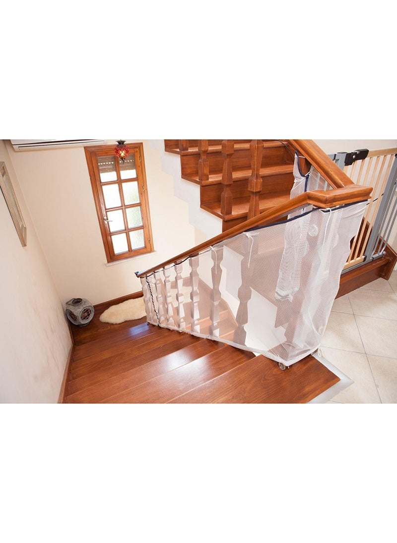 Mor Bebe - Child Baby Stair and Balcony Safety Net Length:2,70 meters Width:80 Cm - Image 1