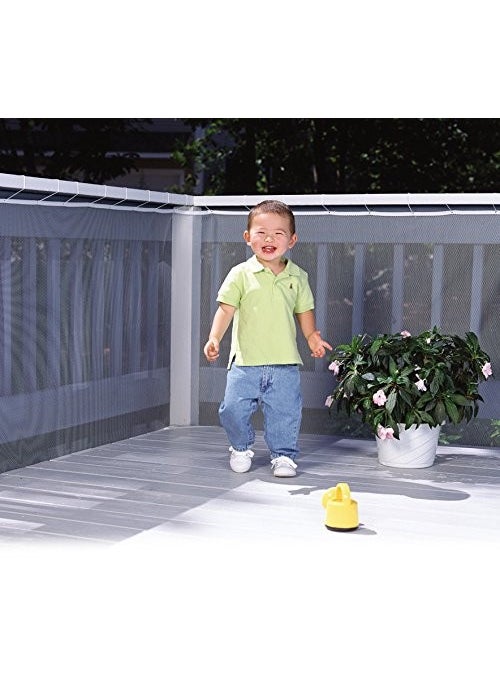Mor Bebe - Child Baby Stair and Balcony Safety Net Length:2,70 meters Width:80 Cm - Image 1
