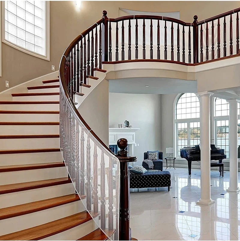 Mor Bebe Child Baby Stair and Balcony Safety Net Length:2,70 meters Width:80 Cm