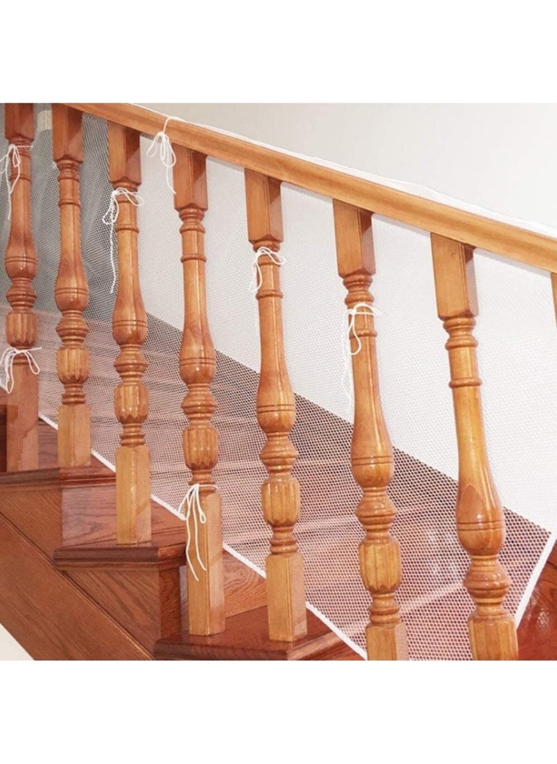 Mor Bebe - Child Baby Stair and Balcony Safety Net Length:2,70 meters Width:80 Cm - Image 1