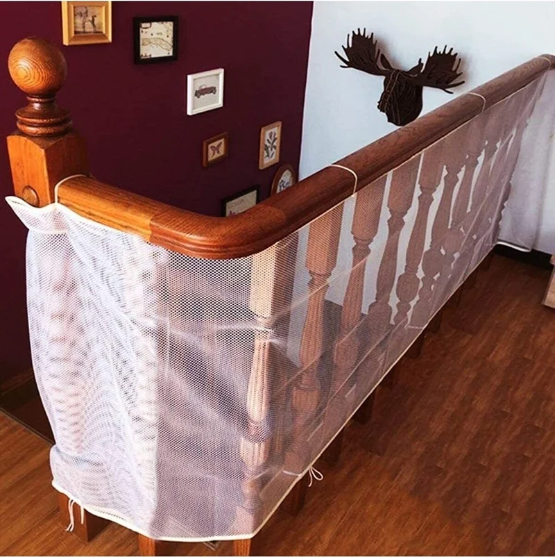 Mor Bebe Child Baby Stair and Balcony Safety Net Length:2,70 meters Width:80 Cm