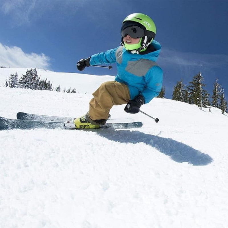 BLACKSTRAP Kids' Hood ExoHinge Balaclava Ski Mask, Helmet Compatible, Keeps Kids Comfortable and Warm, [Black] - Image 3