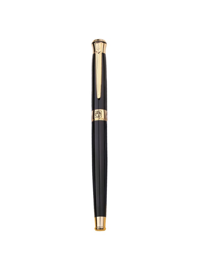 Pimio Signature Pen، قلم حبر جاف هدية للمكتب التجاري، قلم توقيع للبالغين، قلم لتدريب الخط للطلاب، هدية عيد ميلاد للرجال والنساء، 0.5 مم، 903 أسود لامع - Image 3