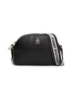 TOMMY HILFIGER Women's Fresh Camera Crossover Bag - Faux Leather, Black  - Image 1