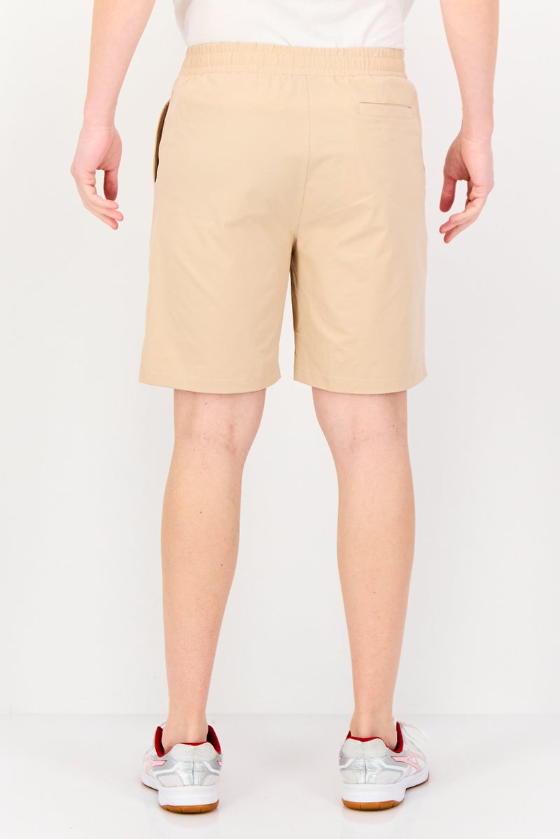 RBX Men Sportswear Fit Outdoor Shorts, Dark Beige - Image 4