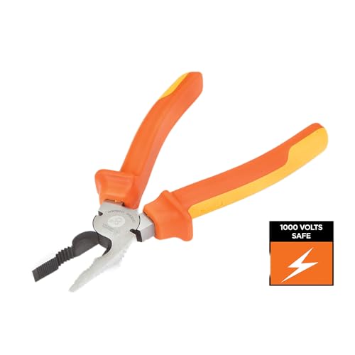 Groz PROFESSIONAL GRADE 6" Inch Combination Plier |12 Months Warranty | 1000v Insulation Plier | Heavy Duty Plier 6 Inch for Professional, Home Use, DIY | CPL/CV/6 - Image 3