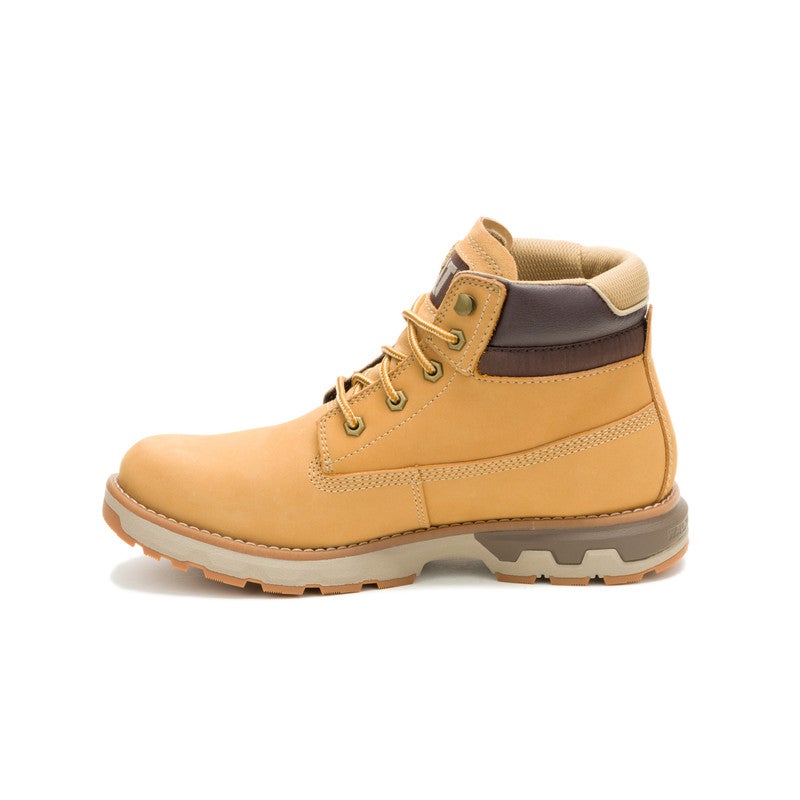 CATERPILLAR CAT Pursue Men’s Nubuck & Suede Lightweight Boot – EVA Comfort Midsole, PU Foam Cushioning, Durable Rubber Outsole – Honey - Image 3