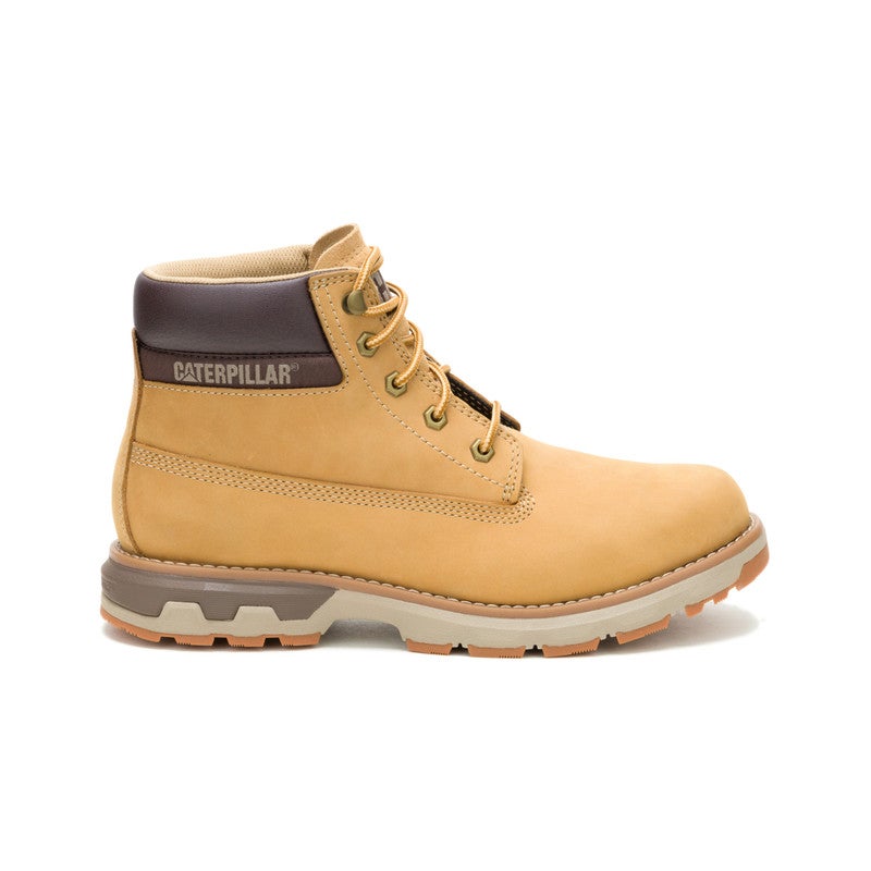 CATERPILLAR CAT Pursue Men’s Nubuck & Suede Lightweight Boot – EVA Comfort Midsole, PU Foam Cushioning, Durable Rubber Outsole – Honey - Image 1