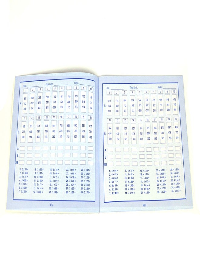 Spillbox Abacus Two Practice Work Books - Level 4 Book (Pack of 5) - Image 3