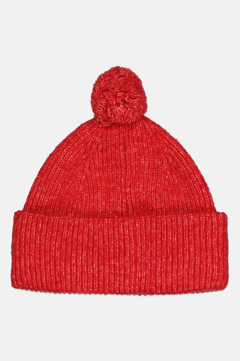 Reserved قبعة محبوكة للنساء، حمراء - Image 2