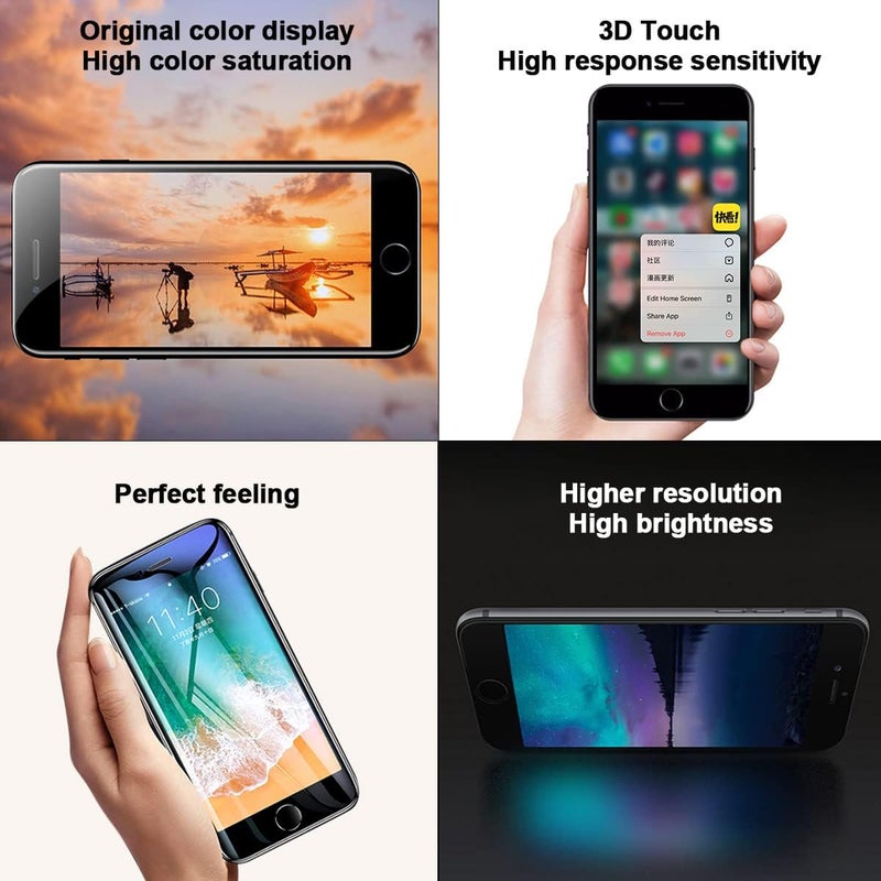 EFAITHFIX Store for iPhone 7 LCD Screen Replacement White 4.7 Inch Frame Assembly Display 3D Touch Screen Digitizer with Repair Tools Kit Tempered Glass Screen Protector for A1660, A1778, A1779 (White) - Image 5